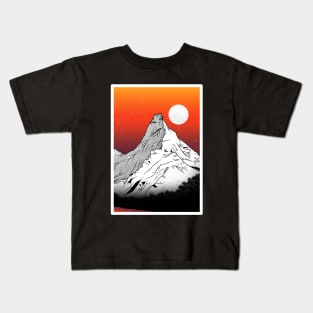 Stetind Mountain Norway Kids T-Shirt